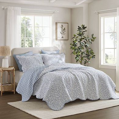 Madison Park Eamon 3-Piece Printed Quilt Set