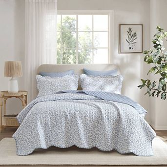 Madison Park Eamon 3 pc Printed Quilt Set