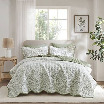 Madison Park Eamon 3 pc Printed Quilt Set