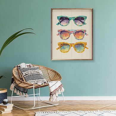 Kendrick Home Fun Sunglasses Wall Art