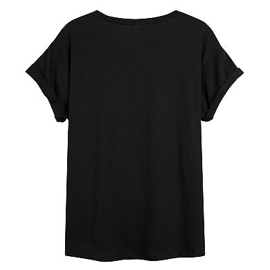 Juniors' Beach Icons Oversized Tee