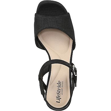 LifeStride Gwendolyn Women's Strappy Open Toe Heels