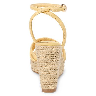 Coconuts by Matisse Sunnie Women's Wedge Ankle Strap Sandals