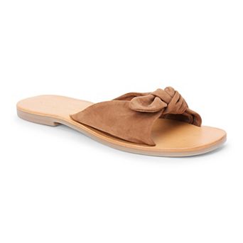 Coconuts by Matisse Mackenzi Women's Slip-On Bow Accent Sandals