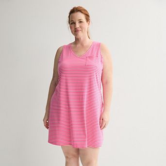 Plus Size Sonoma Goods For Life® Sleeveless Sleepshirt