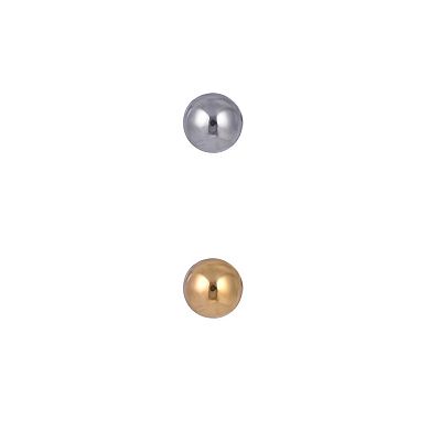 Emberly 2-Piece Stainless Steel Cartilage Barbell Earring Set