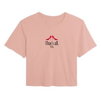 Juniors' The Devil Wears Prada 2 That's All. Cropped Tee
