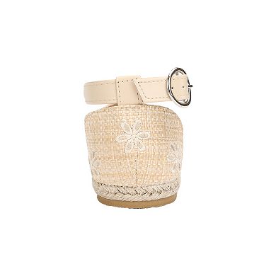 Yoki Estie-02Y Girls Ankle Strap Espadrille Sandals