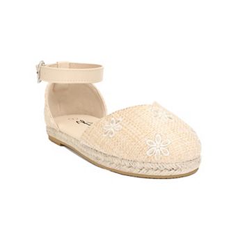 Yoki Estie-02Y Girls Ankle Strap Espadrille Sandals