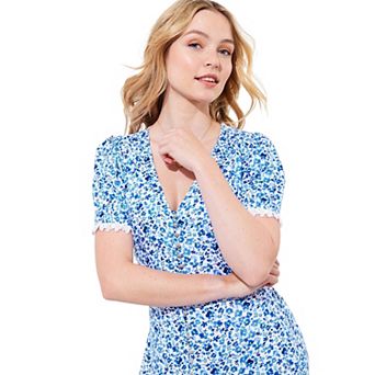 Joe Browns Women's Plus Size V-Neck Tiered Midi Dress
