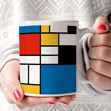 Trend Setters Original (Modern Art Blocks) 11 oz White Ceramic Mug WMUG1775