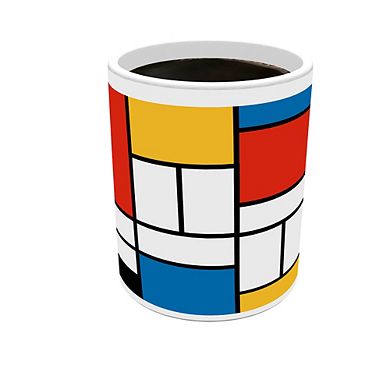 Trend Setters Original (Modern Art Blocks) 11 oz White Ceramic Mug WMUG1775