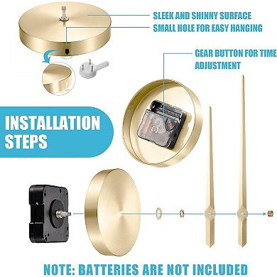 3D Large Frameless DIY Wall Clock Modern Decor Family Quote Wall Stickers Clock Kit Decorations