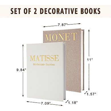 Decorative Books,Coffee Table Decor with Linen Coffee Table White Bookshelf Home Decor