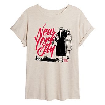 Juniors' The Devil Wears Prada Oversized Tee