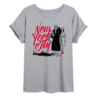 Juniors' The Devil Wears Prada Oversized Tee
