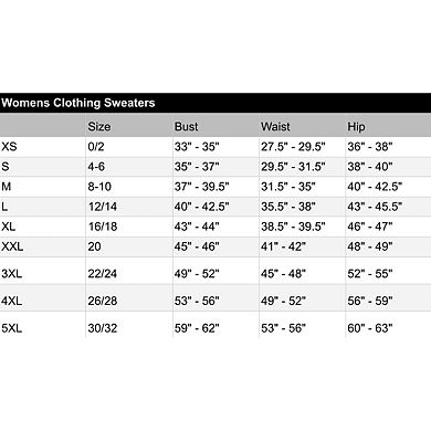 Russell Collection Womens/Ladies Deep V Cardigan