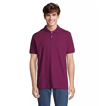 SOLS Unisex Adult Pacific Pique Twin Needle Stitch Polo Shirt