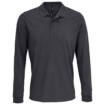 SOLS Unisex Adult Prime Pique Long-Sleeved Polo Shirt