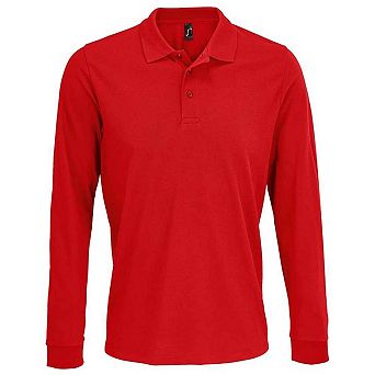 SOLS Unisex Adult Prime Pique Long-Sleeved Polo Shirt