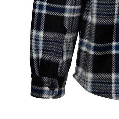 Trespass Mens Checkley Checked Microfleece Shirt