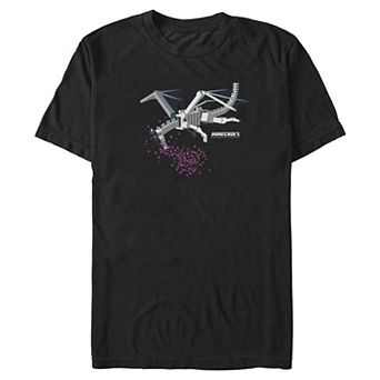 Big & Tall Minecraft Ender Dragon Graphic Tee