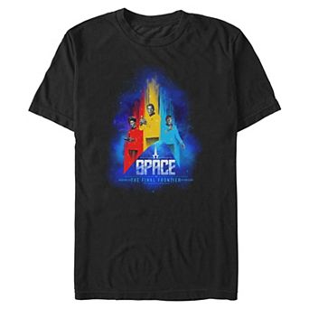 Big & Tall Star Trek Space Graphic Tee