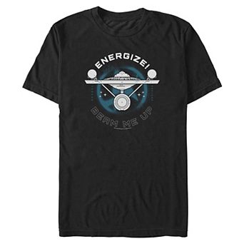 Big & Tall Star Trek Energize! Graphic Tee