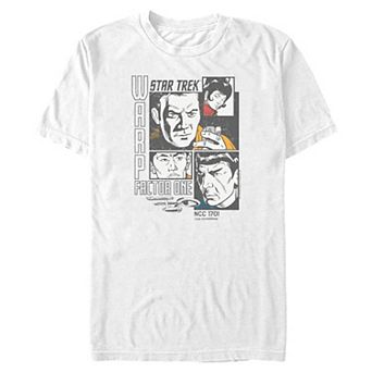 Big & Tall Star Trek Warp Factor One Graphic Tee