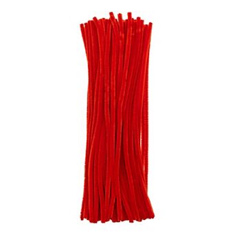 John Bead 12 in x 6mm Craft Pipe Cleaners Chenille Stems 100 ct