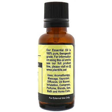 Plantlife Bergamot Essential Oil 30ml - Aromatherapy