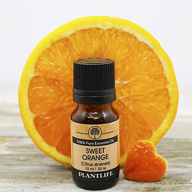 Plantlife Sweet Orange Essential Oil - Aromatherapy