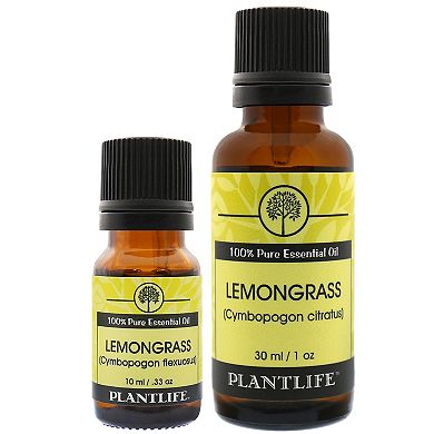 Plantlife Lemongrass Essential Oil 30ml - Aromatherapy