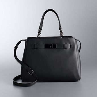 Simply Vera Vera Wang Harriet Belted Chain Tote Bag