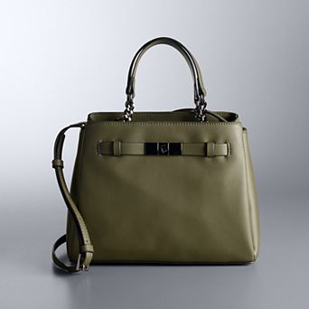 Simply Vera Vera Wang Harriet Belted Chain Tote Bag