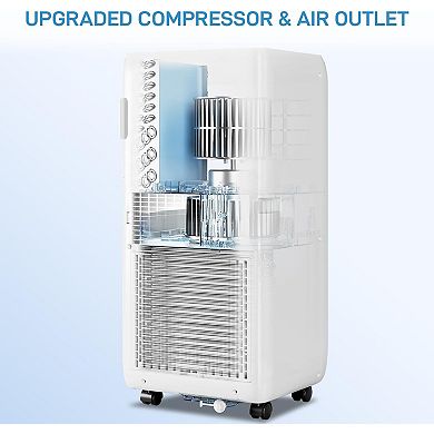 Portable Air Conditioners 8000 BTU,Remote Control AC with Timer,Low Noise Energy Saving Cooling Unit