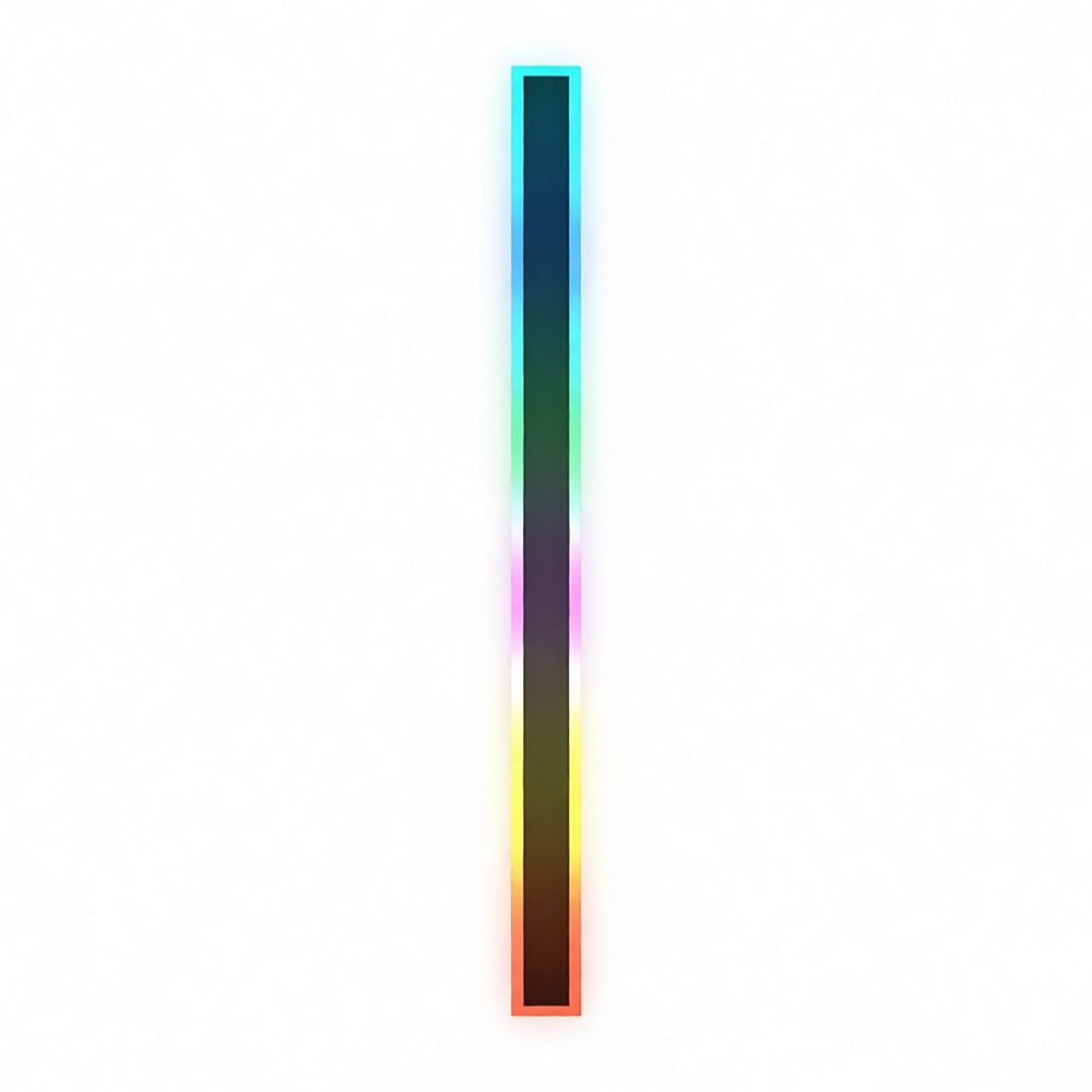 RGBW Color-changing Rectangle Wall Light//59 Inch
