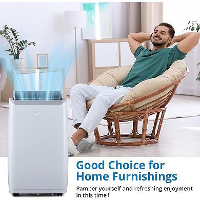 Portable Air Conditioners 12000 BTU, Remote Control AC with 24H Timer, Low Noise Energy Saving Unit