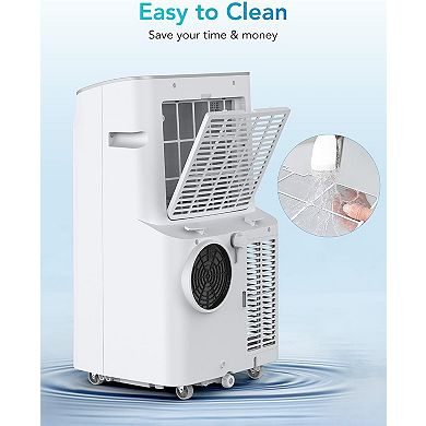 12000 BTU Portable Air Conditioner Portable AC Unit，Garage Cooling Compact Standing Air Conditioner