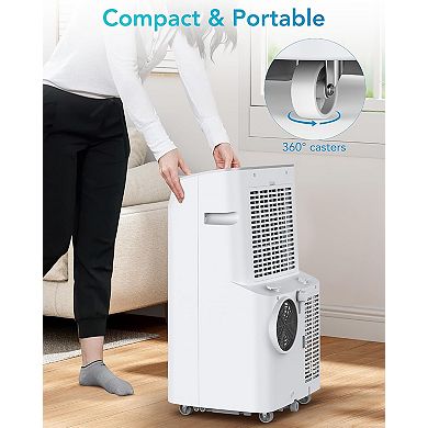 12000 BTU Portable Air Conditioner Portable AC Unit，Garage Cooling Compact Standing Air Conditioner