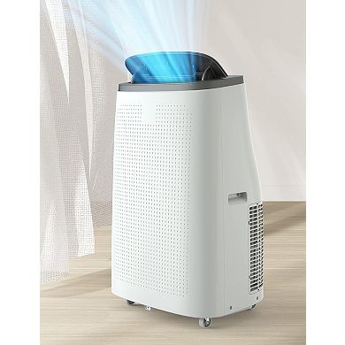 Portable Air Conditioner with Cooling,Dehumidifier,Fan Functions,14000 BTU Standing Cooling