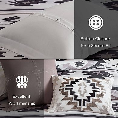 Woolrich Timberline 8-Piece Peached Herringbone Comforter Set