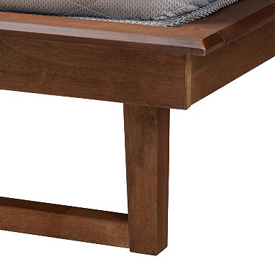 Baxton Studio Macayle Platform Bed Frame
