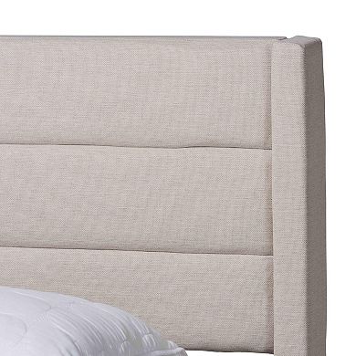 Baxton Studio Braylon Storage Platform Bed