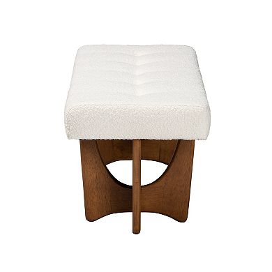 Baxton Studio Theo Upholstered Bench
