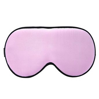 Silk Sleep Mask Soft Eye Mask Adjustable Strap Light Blocking Sleeping Eye Cover for Night Sleep