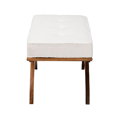 Baxton Studio Orella Upholstered Bench