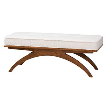 Baxton Studio Orella Upholstered Bench