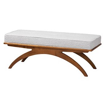 Baxton Studio Orella Upholstered Bench