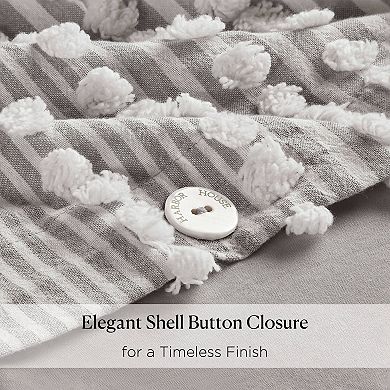 Harbor House Anslee 3-Piece Cotton Yarn Dyed Duvet Cover Set